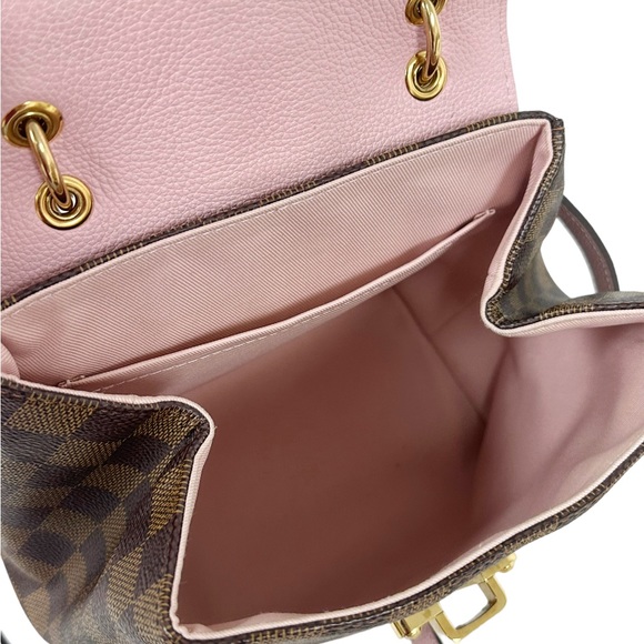 Authentic✅ Louis Vuitton Backpack Crossbody Brown Pink - Picture 14 of 16